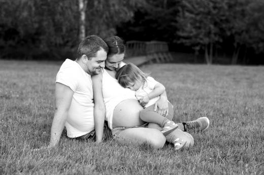 Těhotenská fotografie